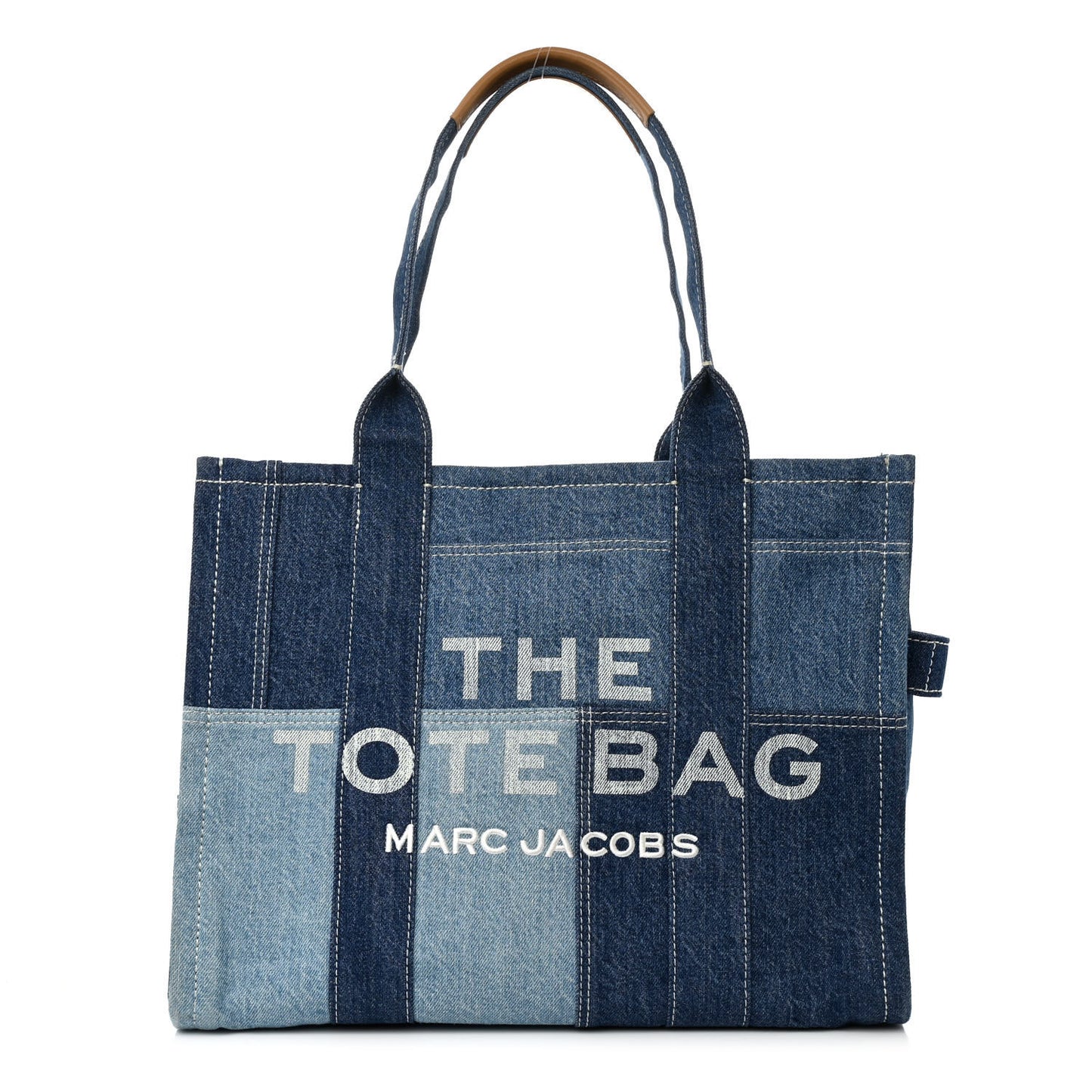 Denim Canvas Large The Tote Bag Blue
