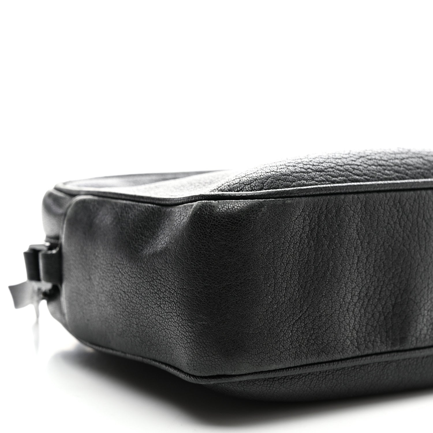 Saint Laurent Lambskin Monogram Small Lou Camera Bag Black 8 of 9