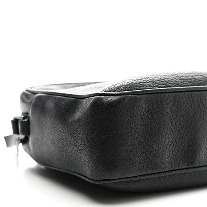 Saint Laurent Lambskin Monogram Small Lou Camera Bag Black 8 of 9