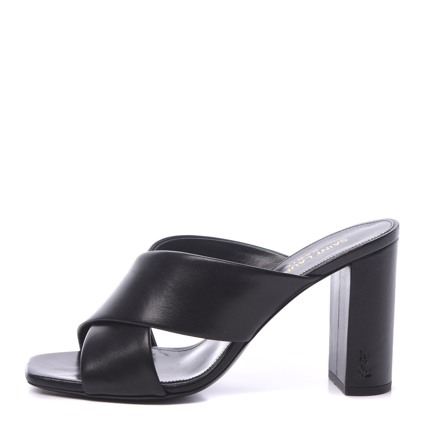 Saint Laurent Calfskin LouLou Mules 37 Black 1 of 10