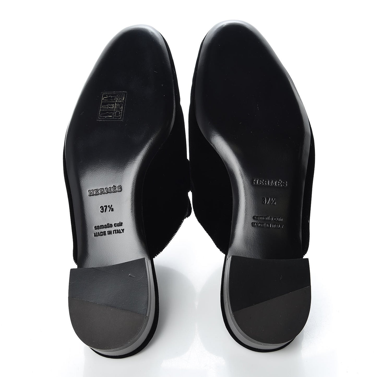 Velvet Trocadero Mule 37.5 Black