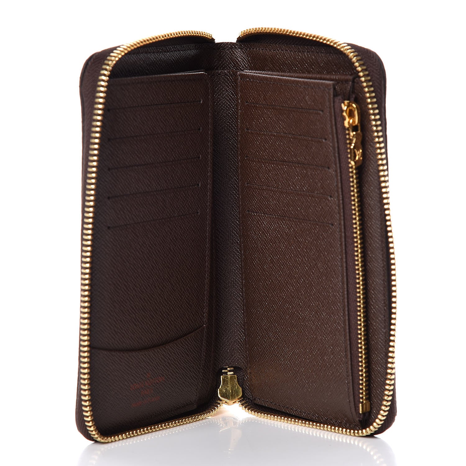 Louis Vuitton Damier Ebene Zippy Compact Wallet 5 of 8