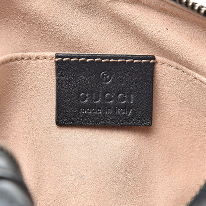 Gucci Calfskin Matelasse GG Marmont Cosmetic Case Black 6 of 8