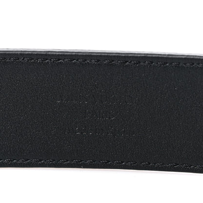 Louis Vuitton Glaze Calfskin Monogram Eclipse Ouest 30mm Belt 95/38 3 of 5