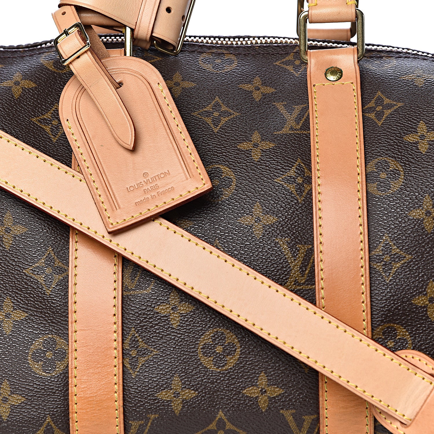 Louis Vuitton Monogram Keepall Bandouliere 45 8 of 10