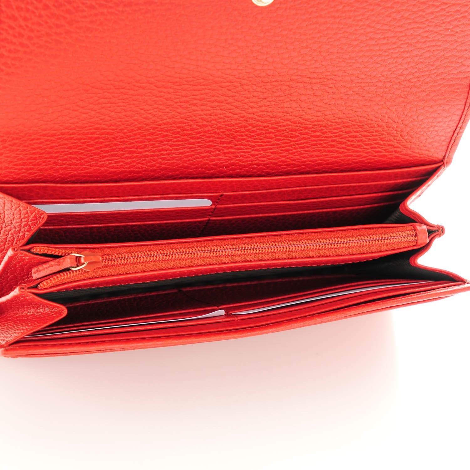 Gucci Dollar Calfskin Swing Continental Wallet Oxidation 5 of 7
