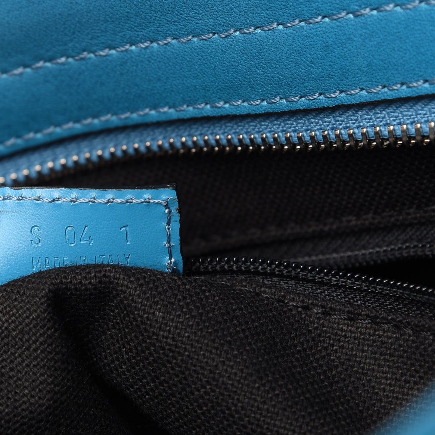 Suede Classic Check Shoulder Bag Blue