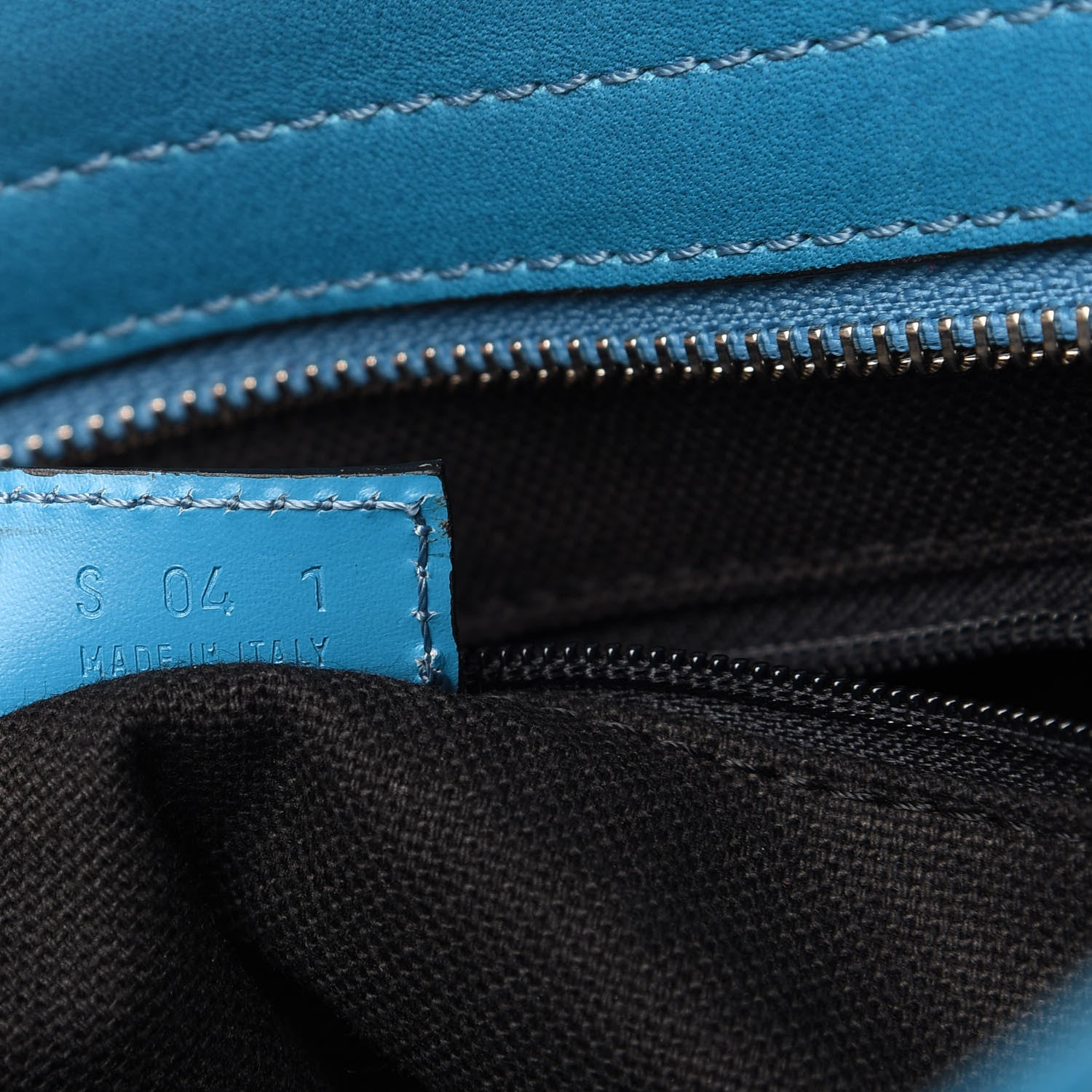 Burberry Suede Classic Check Shoulder Bag Blue 9 of 11