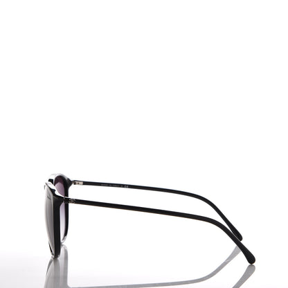 Chanel Acetate Round Sunglasses 5278 Black 3 of 7