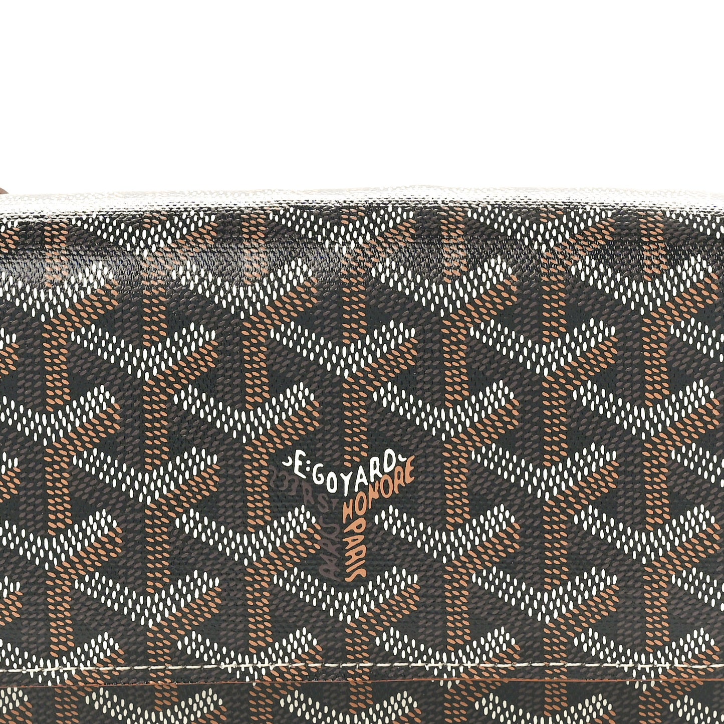 Goyardine Varenne Continental Wallet Black Gold