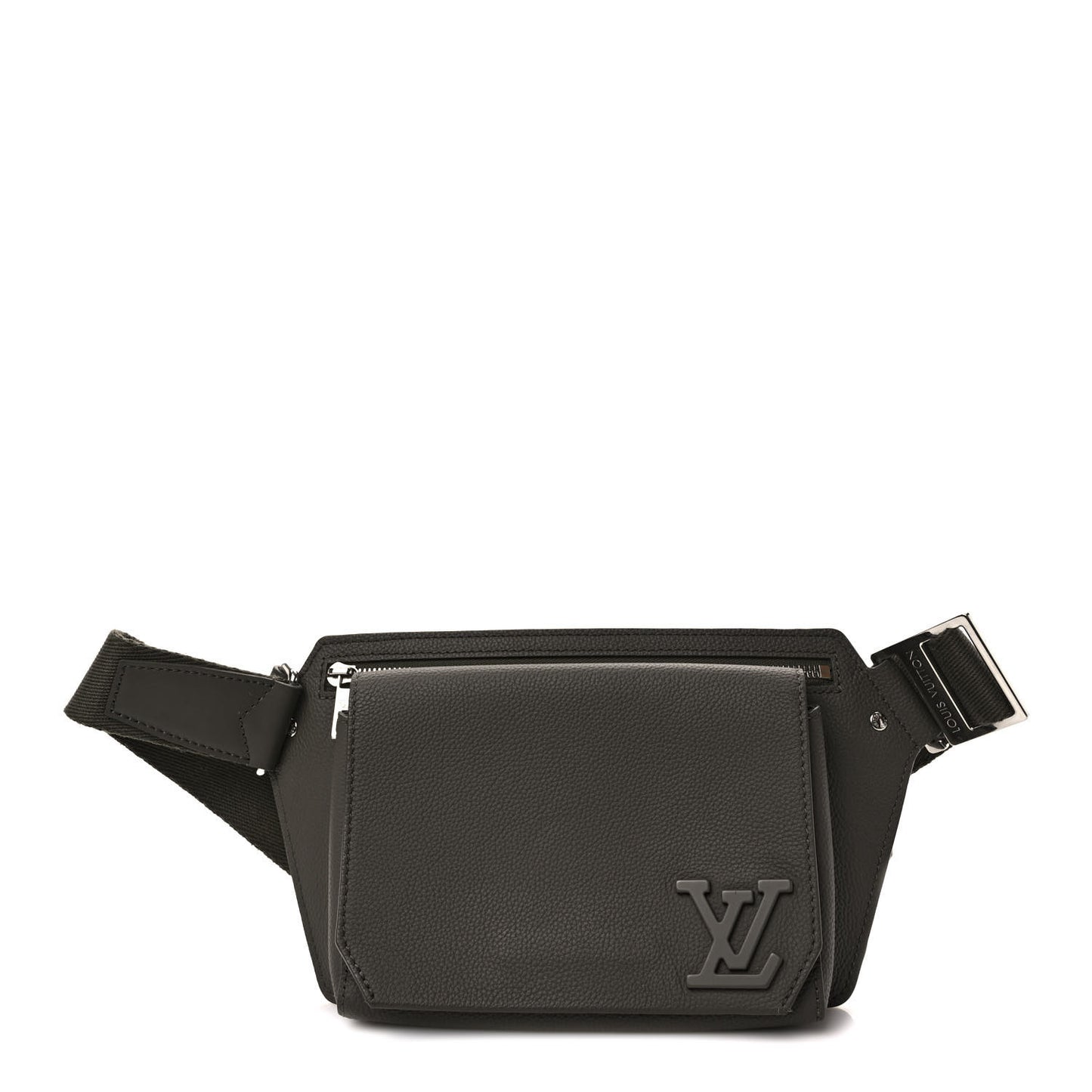 Grained Calfskin Aerogram Slingbag Khaki