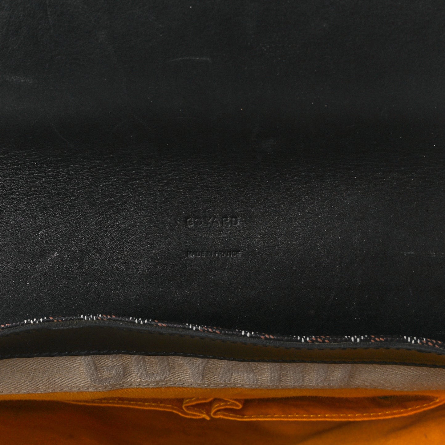 Goyardine Urbain Messenger Black