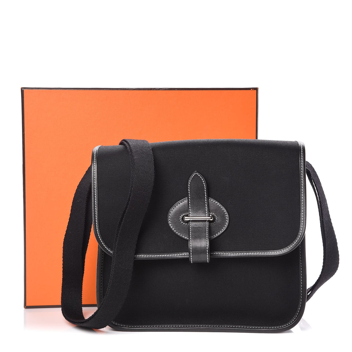 Toile Officier Mini Buenaventura Messenger Black