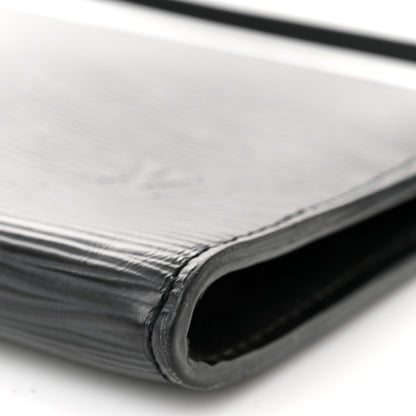 Louis Vuitton Epi Pochette Accessories 24 Black 9 of 13