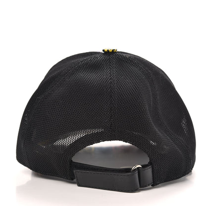 Gucci GG Supreme Monogram Psychedelic Baseball Hat XL 60 Black 3 of 9