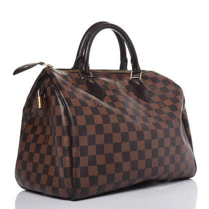 Louis Vuitton Damier Ebene Speedy 30 3 of 29