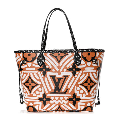 Louis Vuitton Monogram Giant Crafty Neverfull MM Creme Caramel 1 of 10