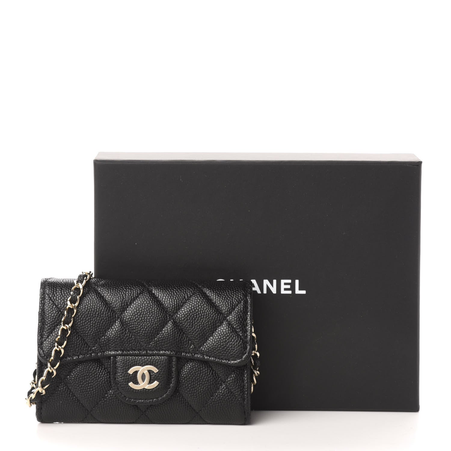 Chanel Caviar Quilted Flap Classic Belt Bag Black 12 of 12