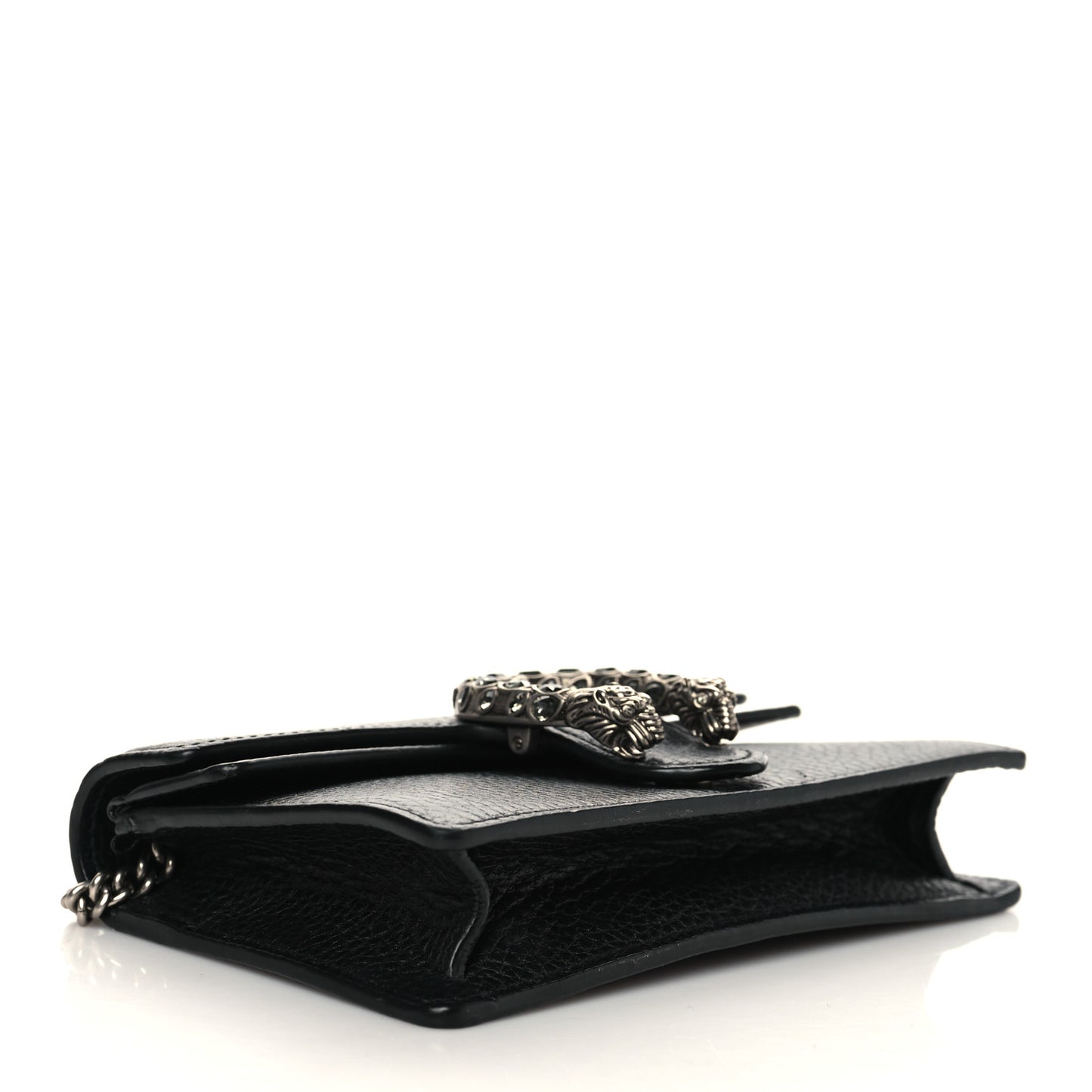 Calfskin Super Mini Dionysus Shoulder Bag Black