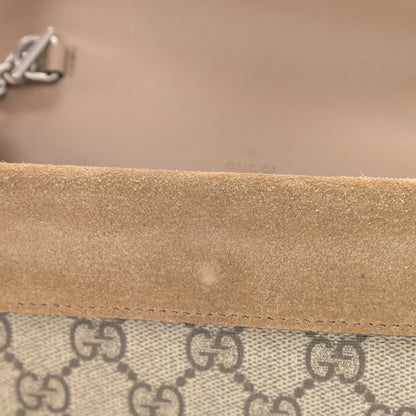 Gucci GG Supreme Monogram Super Mini Dionysus Shoulder Bag Taupe 9 of 11