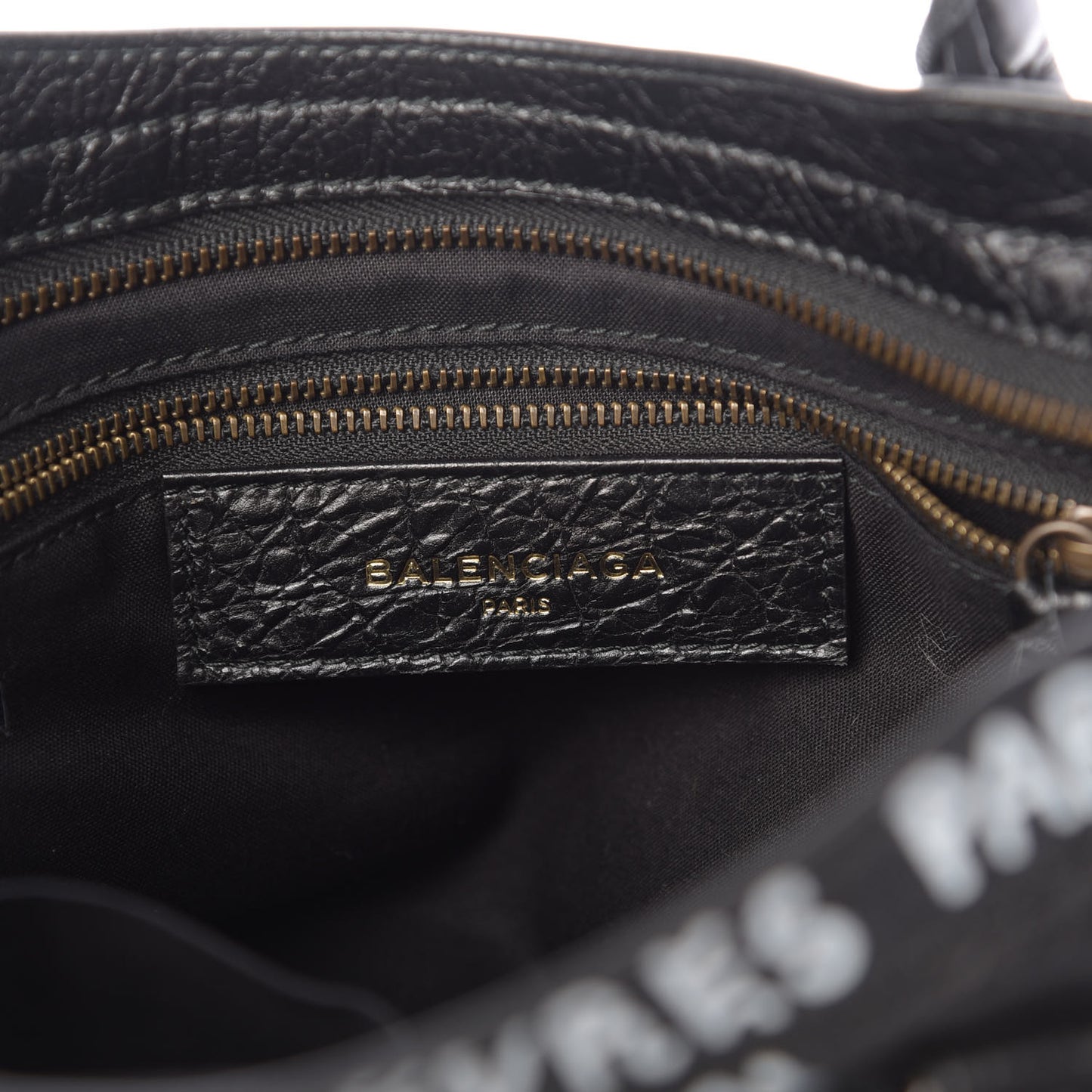 Agneau Classic Hardware Graffiti All Over S City Black