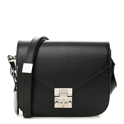 MCM Calfskin Patricia Park Avenue Crossbody Bag Black 1 of 18