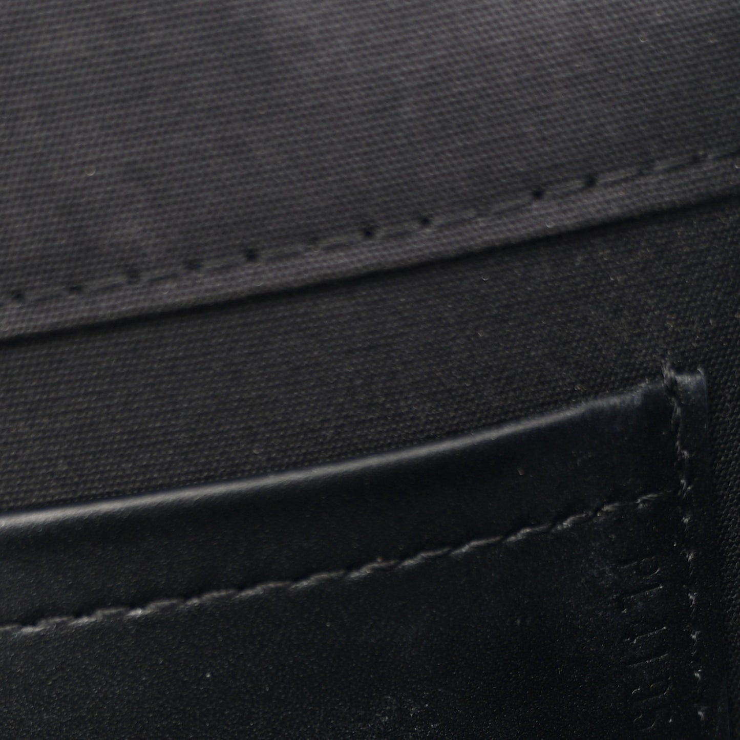 Patent Louise Clutch Black
