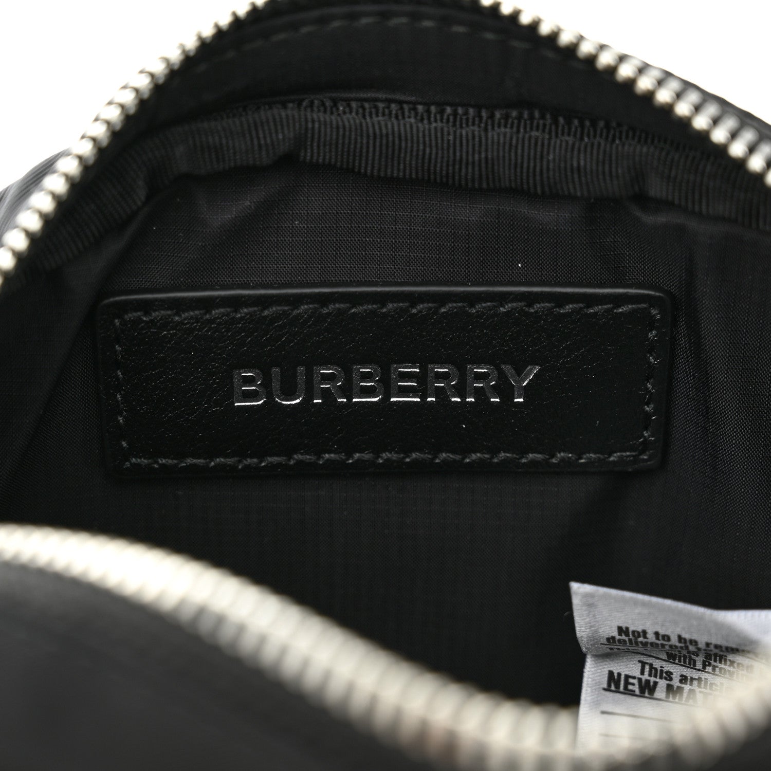 Burberry Econyl Logo Print Small Cannon Bum Bag Black 5 of 10