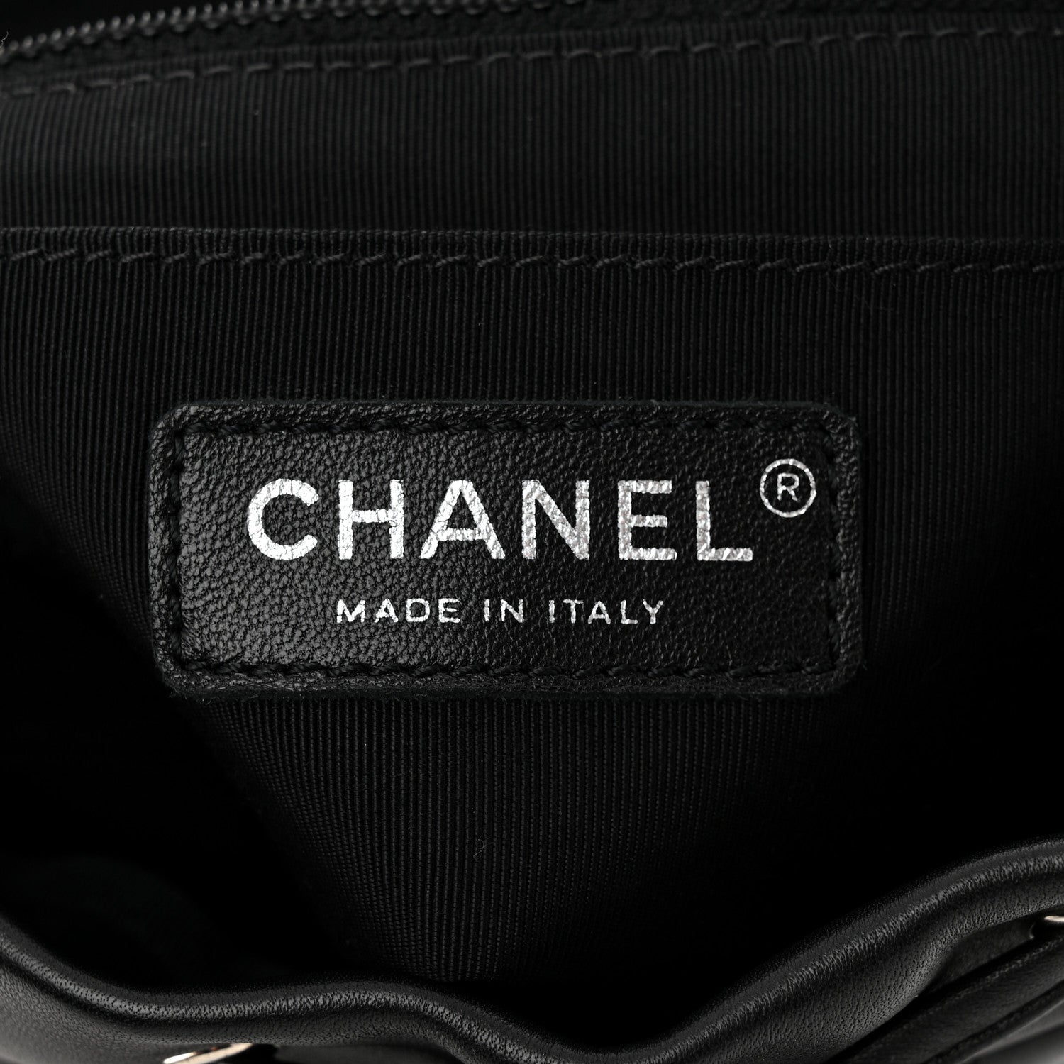 Chanel Calfskin Chevron Quilted Small Urban Spirit Backpack Black 6 of 10