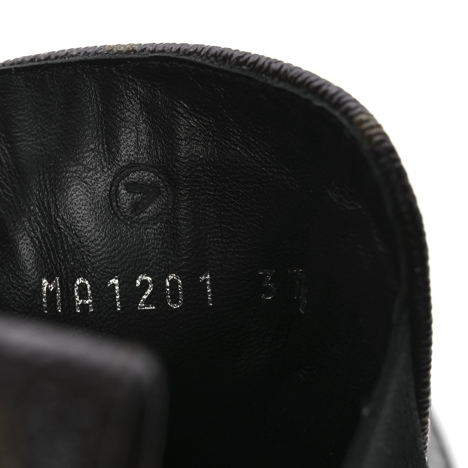 Louis Vuitton Patent Monogram LV Beaubourg Ankle Boots 37.5 Black 10 of 10