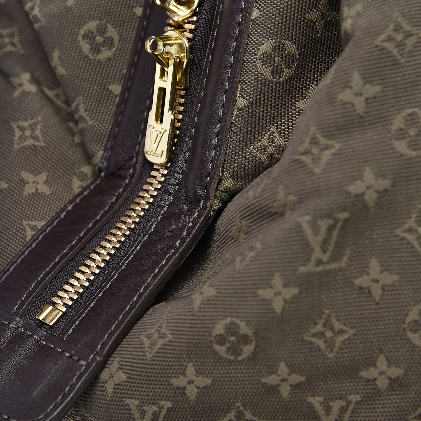 Mini Lin Monogram Louise Kaki