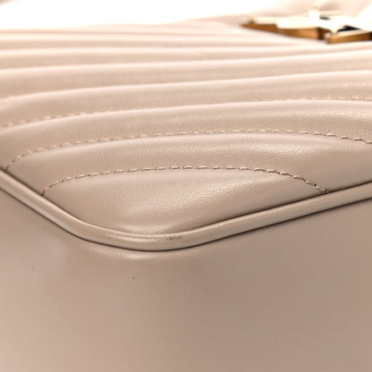 Saint Laurent Calfskin Matelasse Monogram Lou Camera Bag Dark Beige 5 of 6