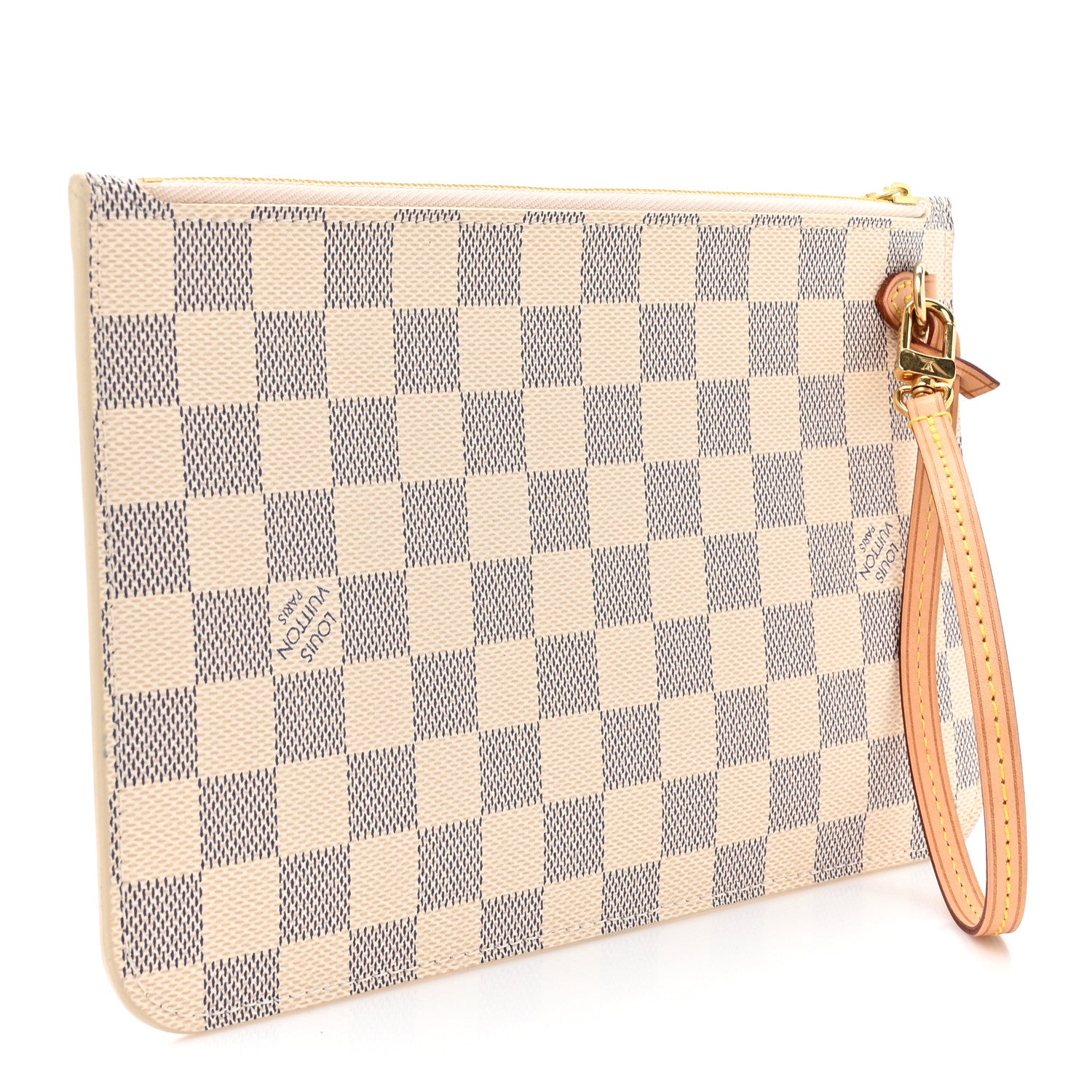Louis Vuitton Damier Azur Neverfull MM GM Pochette 3 of 8