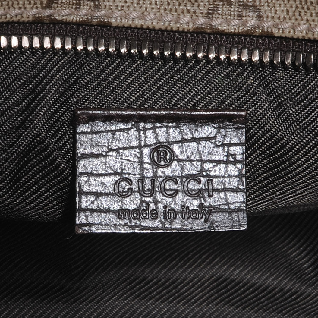 GG Plus Monogram Camera Bag Dark Brown