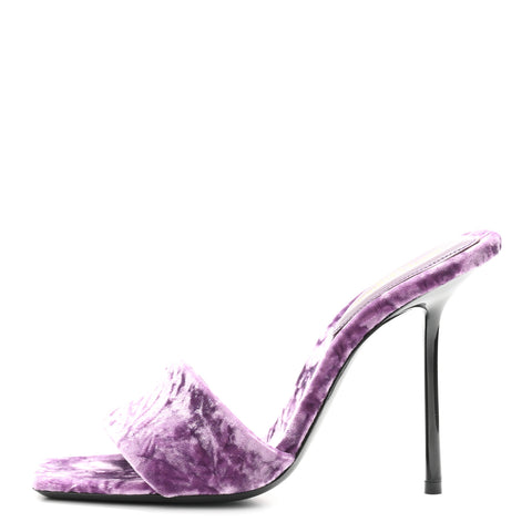 Velvet Baliqua 105 Mule Sandals 36 Malva
