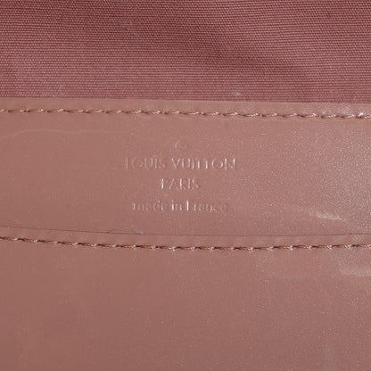 Louis Vuitton Vernis New Sobe Clutch Rose Velours 7 of 7