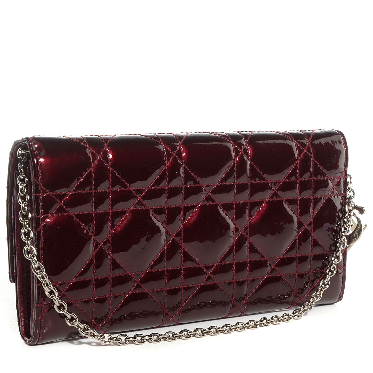 Patent Cannage Rendez-vous Chain Wallet Bordeaux