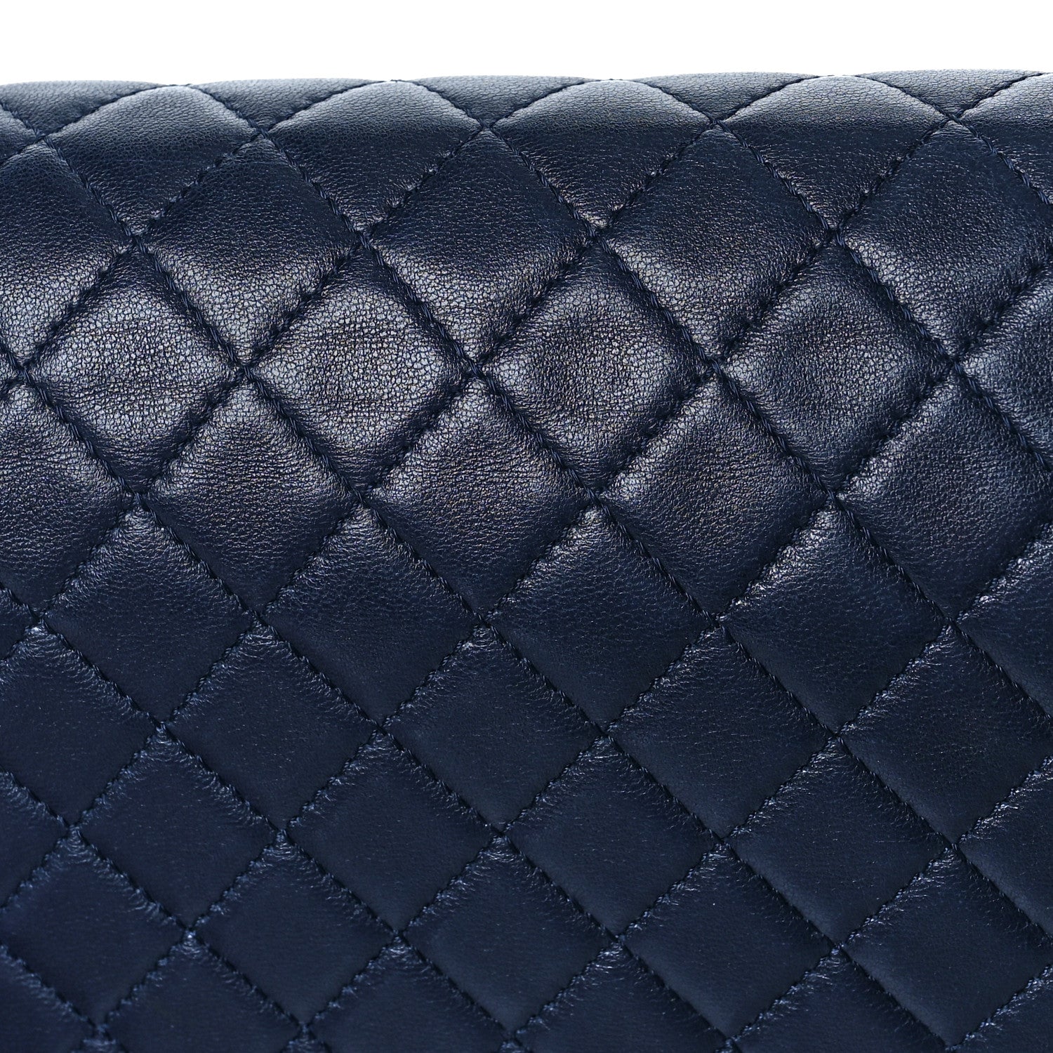 Chanel Lambskin Quilted New Medium Boy Flap Dark Navy Blue 10 of 16