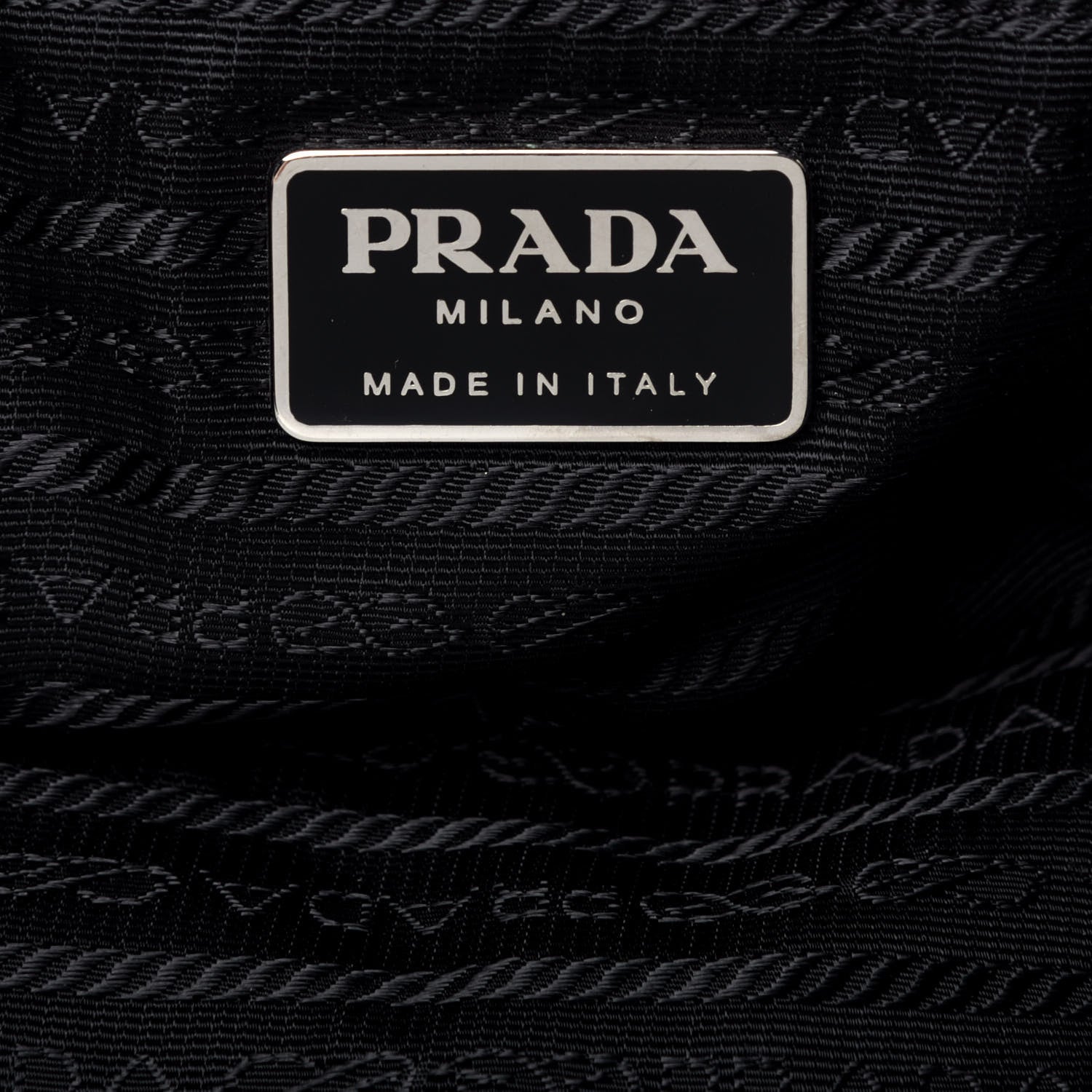 Prada Nylon Vela Messenger Bag Black 6 of 9