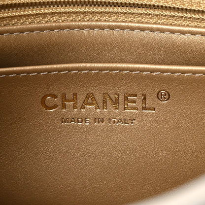 Chanel Lambskin Quilted Mini Pearl Crush Flap White 9 of 11