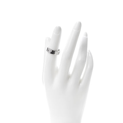 Cartier 18K White Gold 5.5mm LOVE Ring 50 5.25 2 of 4