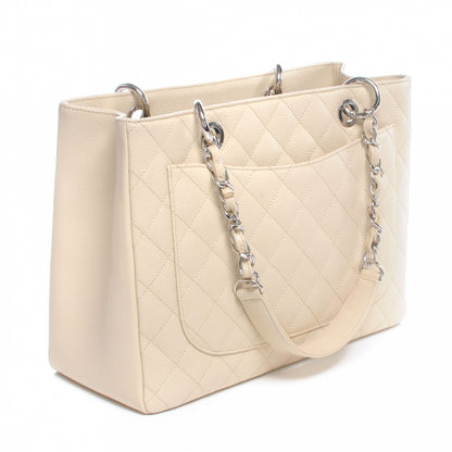 Chanel Caviar Grand Shopping Tote GST Beige Clair 3 of 7