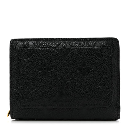 Louis Vuitton Empreinte Cléa Wallet Black 1 of 6