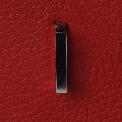 Hermes Taurillon Clemence Birkin 30 Rouge Casaque 22 of 31