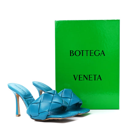 Bottega Veneta Nappa Maxi Intrecciato Lido 90mm Mule Sandals 37.5 Blaster 8 of 8