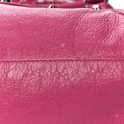 Balenciaga Agneau Classic Silver Hardware S City Rose Flamingo 14 of 18