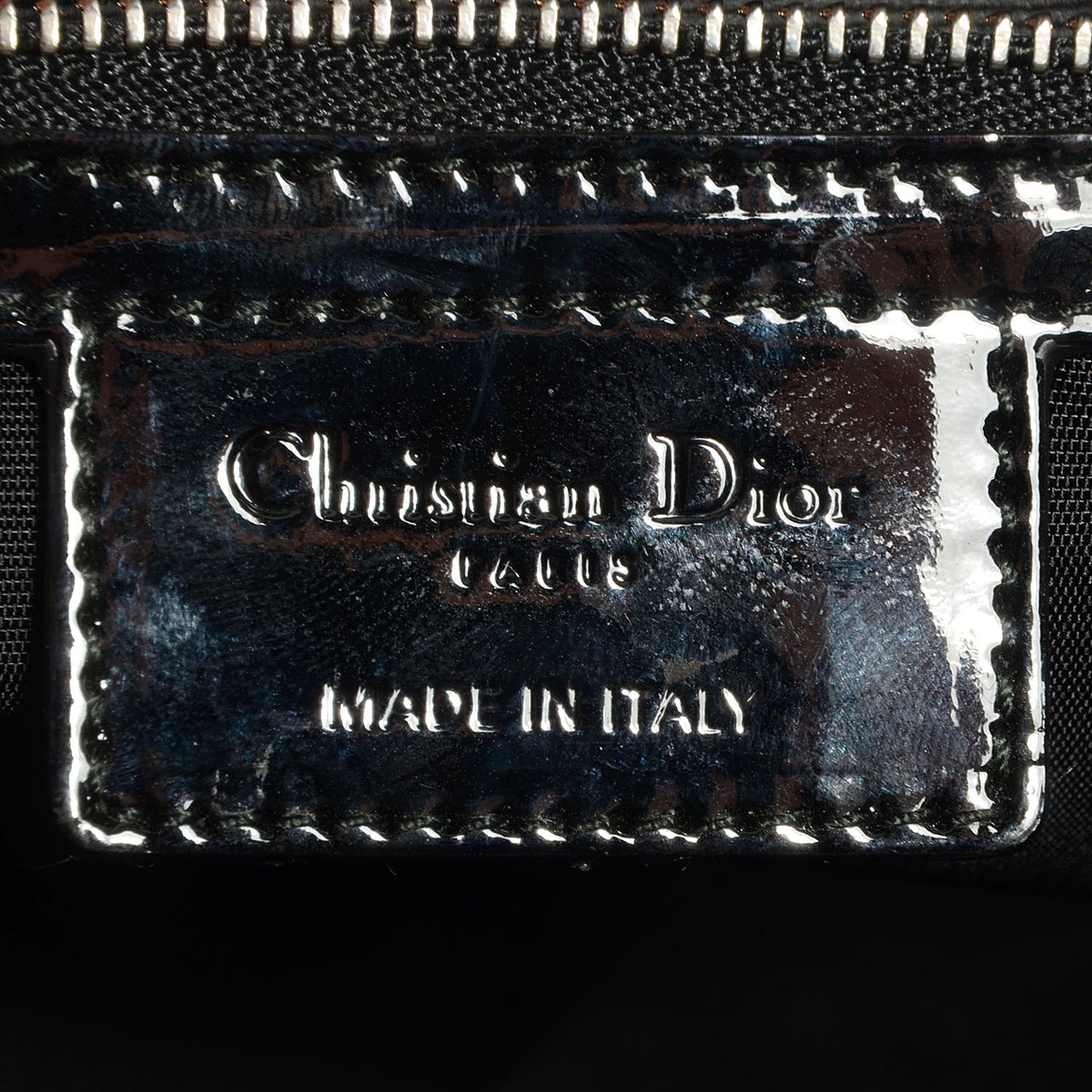 Patent Cannage Medium Granville Tote Black