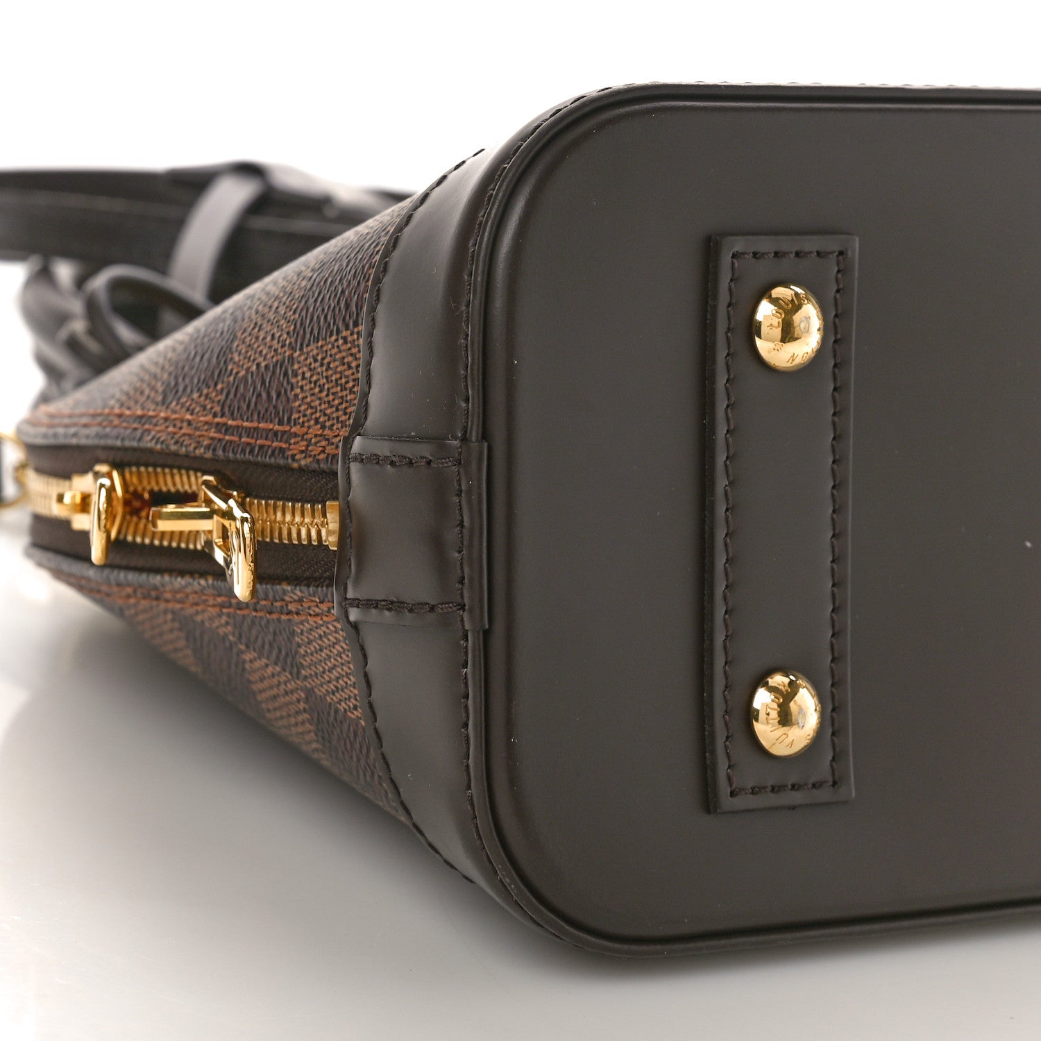Louis Vuitton Damier Ebene Alma BB 8 of 9