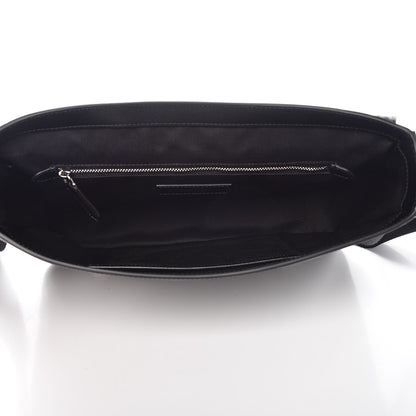 Burberry Smoked Check Medium Hendley Messenger Bag Black 5 of 7