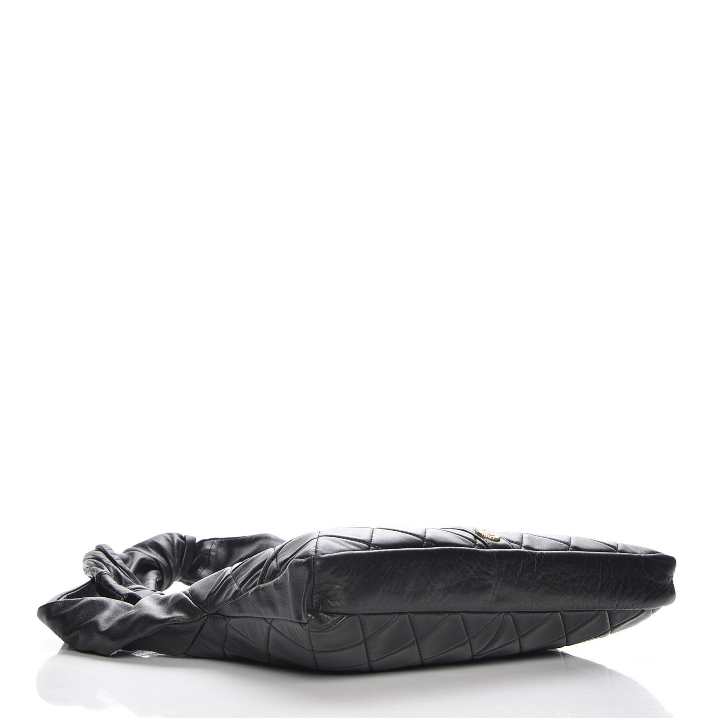 Lambskin Quilted Girl Bag Black